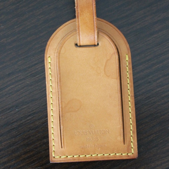 Louis Vuitton Luggage Tag * Authentic * - Picture 4 of 9